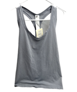 Fabletics Feather Tech Racerback Tank Top Size Small Gray Activewear Wor... - $27.30 CAD