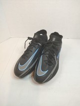 Men&#39;s Nike Phantom GT2 Elite DF FG Soccer Cleats Black Grey Blue Size 6 - £47.68 GBP