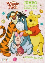 DISNEY: Winnie The Pooh, Friends are Fun Coloring &amp;Activity Book - £3.78 GBP