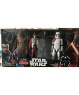 Star Wars Force Awakens 12 Figure Box Set 6 Target Excl kylo ren finn po... - £15.62 GBP