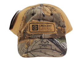 Crescent Electric Supply Advertising Hat Cap Camouflage Real Tree Snapback - £10.47 GBP