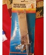 Patio Door Keyed Lock - $24.99