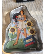 Wilton Disney Pocahontas Cake Pan Vintage 1995 Baking Mold Cartoon 2105-... - $12.07 CAD
