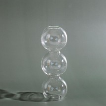 Home Decor Glass Vase Room Decor Crystal Vase Modern Hydroponic Plants European  - £17.84 GBP