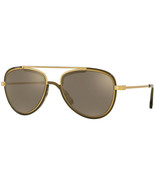 Versace VE2193 14285A Tribute Gold Mirror Gold Lens Men Phantos Sunglass... - $137.99