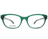 Dsquared2 Eyeglasses Frames DQ5140 col.098 Silver Grey Green Clear 51-18... - $128.69