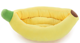 Medium Banana-Shaped Dog Bed for Ultimate Comfort - £44.29 GBP