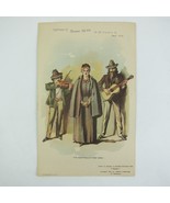 Victorian Trade Card LARGE Henry Heide Almond Paste Woman Sing Man Guita... - £39.39 GBP