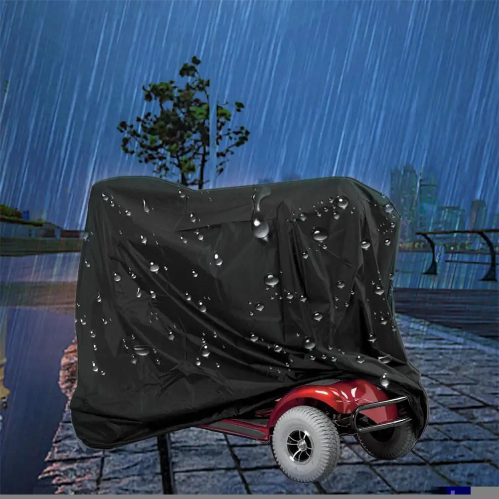 Motorcycle Cover Tarpaulin Thickened Anti-freeze Sun Rain Snow Dustproof Prote - £21.23 GBP