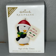 NEW HALLMARK 2009 SIGN OF THE TIMES EXCLUSIVE VIP CHRISTMAS KEEPSAKE ORN... - £7.36 GBP