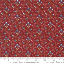 Moda UNION SQUARE 14953 12 Red Quilt Fabric By The Yard Minick &amp; Simpson. - £9.15 GBP