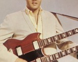 Elvis Presley Magazine Pinup Elvis With Guitar - $3.95