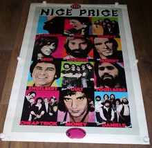 The Nice Price Promo Poster Vintage 1980 Boc Fogelberg Cheap Trick Jeff Beck * - £391.12 GBP