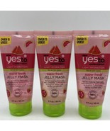 Yes To Watermelon Light Hydration Super Fresh Jelly Mask 3 oz Lot of 3 New - $12.62