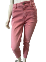 White House Black Market Pink The Skinny Crop Jeans Size 8 - £11.13 GBP
