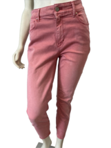 White House Black Market Pink The Skinny Crop Jeans Size 8 - £11.28 GBP