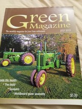 Green Magazine John Deere Enthusiasts Tractors and More 2013 July JD1 - £2.52 GBP