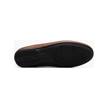 Stacy Adams Conroy Moc Toe Perf Slip-On Casual Shoes Cognac 25702-221 image 3