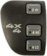 Four Wheel Drive Selector Switch w/ 3 buttons for Transfer Case Dorman 9... - $100.02