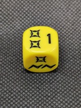 Descent Journeys In The Dark Yellow Power Dice - $6.92