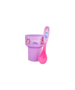 Zak Designs Disney Princess Ice Cream Cup-Set Of Two - £11.81 GBP
