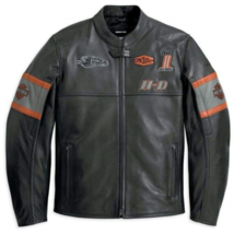 Men&#39;s Harley Davidson Screaming Eagle Motorcycle Genuine Cowhide Leather... - £94.39 GBP