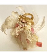 ShowStoppers Enchantment Porcelain Doll Angel Lace Christmas Holiday Orn... - £35.14 GBP