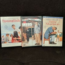 3 DVD Bundle Lot Adam Sandler Movies Spanglish Billy Madison Mr. Deeds - £6.91 GBP