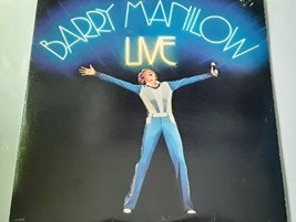 Barry Manilow &quot;Live&quot; 2 LP Set Arista AL 8500 GF ST Pre-Owned - £4.01 GBP