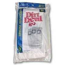 2PC Dirt Devil Dirt Devil - 3670147001 - Vacuum Bag For Featherlite. Lite. Lite - £12.53 GBP