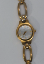 Vintage FOSSIL F2 Womens gold tone stainless steel watch New battery GUARANTEED - £13.18 GBP