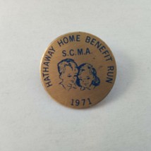 Motorcycle Pin S.C.M.A HATHAWAY HOUSE BENEFIT RUN 1971 JACKET VEST PIN HAT - $3.99