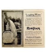 Rubifoam Laughing Water 1897 Advertisement Victorian Toothpaste Dental A... - €17,04 EUR