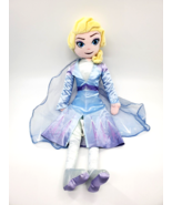 Disney Frozen II Queen Elsa Soft Plush 26&quot; Doll Pillow Buddy Princess To... - $19.99