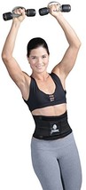 Tecnomed Aerobics Waist Cincher Tummy Trimmer Belt Weight Loss Slimming Workout - £22.69 GBP