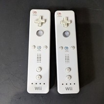 Genuine Nintendo Wii Wireless Remote Controllers OEM (Lot of 2) Tested Working - $49.65