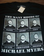 Halloween Many Moods Of Michael Myers Movie T-Shirt 2XL Xxl New w/ Tag - £15.57 GBP