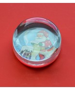 Paperweights/Souvenir-Norcross Hand Crafted Paperweight with Santa or Yo... - $13.50