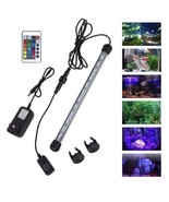 MQ 20&quot; Submersible 5050 LED Aquarium Light, 3.5W Remote Control Color Ch... - $22.90