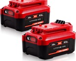 Upgrade: 2Pack Tenhutt 20V 6Point 0Ah Replacement Battery For Craftsman V20 - £58.71 GBP