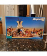 Vintage Playmobil 3733 Native American Indian Camp From 1988 NIB NEW Sealed - £130.54 GBP