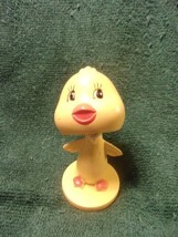Bobble Head Yellow Canary -  Vintage - 4 1/2&quot; Tall          lot 163A - £6.23 GBP
