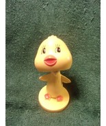Bobble Head Yellow Canary -  Vintage - 4 1/2&quot; Tall          lot 163A - £6.32 GBP