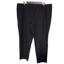 Eileen Fisher Womens 2X Dark Gray High-Rise Stretch Pull On Ankle  Pants - $43.92