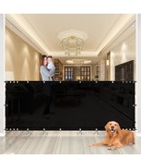 120 Inch Extra Wide Pet Gate for Large Openings Baby Dog Pet Gates Mesh ... - £44.30 GBP