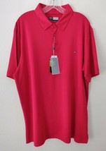 NWT Callaway Mens Opti-Dri Opti-Series Polyester Golf Polo Shirt Sz XL Red - $39.23