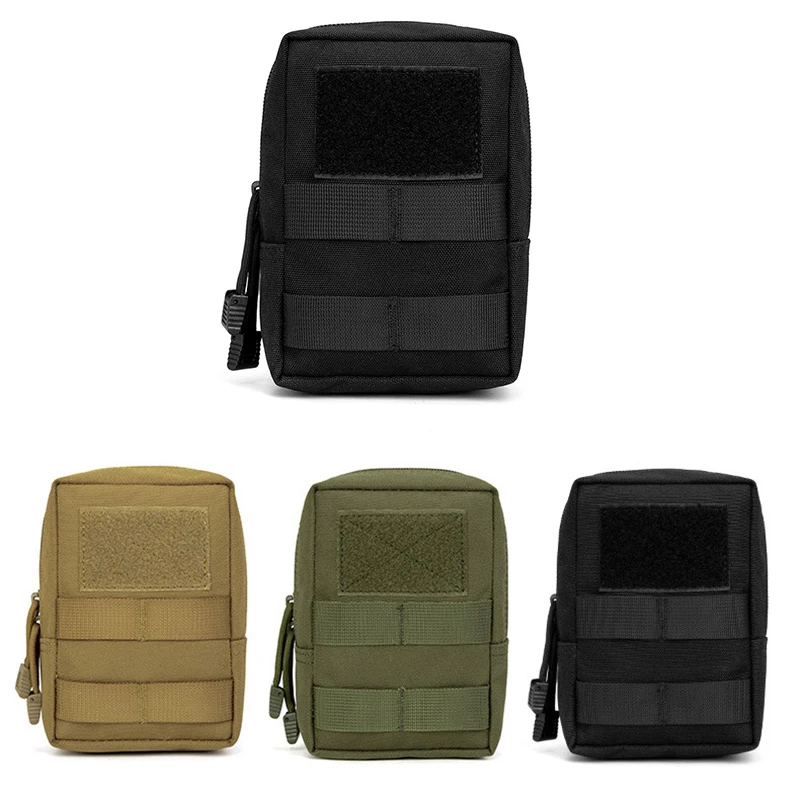 Outdoor Camping Tactical Backpack Survival Kit Bag Wallet Waist Pack Tra... - £10.84 GBP