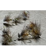 2022, Brown Elk Hair Caddis Dryfly (Trout) , Size 16, per 6, Hot!! - £5.39 GBP
