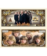 50 Pack Def Leppard Rock Music Collectible Million Dollar Bill Novelty - £14.55 GBP