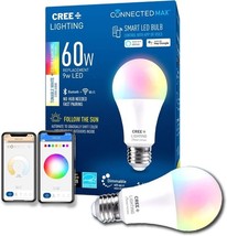 Cree Lighting A19 60W Connected Max Smart LED Bulb (Open Box) - $7.19